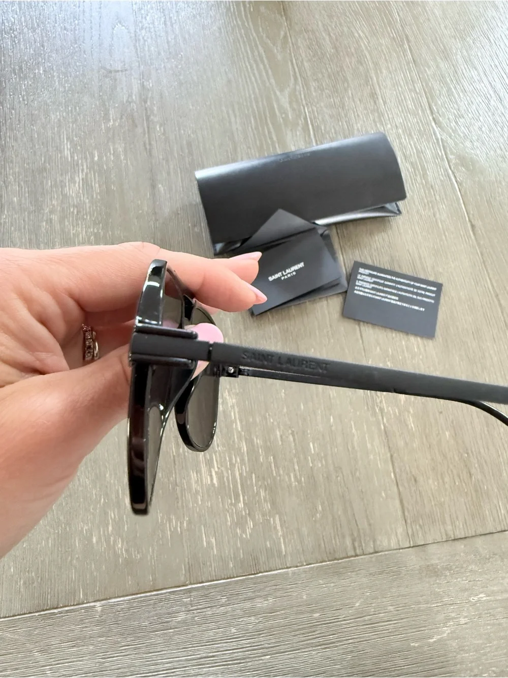 Saint Laurent SL 228 aviator sunglasses
